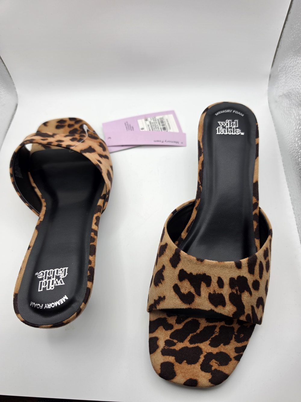 Wild Fable Leopard Print Slide Sandals - Brown - Picture 7 of 8